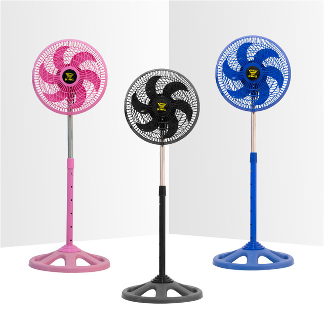 10 Inch Ventilateur 2500RPM 55W Ventilador Ac Motor Pedestal Fan Household Electric Floor Stand Fan Manufacturer