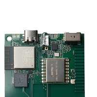 FR4 4-Layer HASL Surface Finish Green Solder Mask PCBA Prototype SMT Control Circuit Board Assembly Modul Nirkabel LoRa 1.6mm