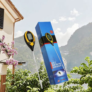 Medidor preciso de humedad y <span class=keywords><strong>pH</strong></span> del suelo 4 en 1 para plantas OEM y ODM personalizable con <span class=keywords><strong>sensor</strong></span> preciso - Product Image 2