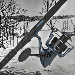 Canne à pêche à la ligne en eau douce à queue plate en 2 sections, action rapide, en carbone, pour la pêche en rivière, pêche hivernale, fabricant OEM personnalisé - Product Image 3