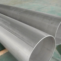 Tuyau rond soudé ERW en acier faiblement allié ST52, diamètre extérieur 25-219 mm x 2,0-10 mm, très populaire pour la fabrication de châssis de machines lourdes