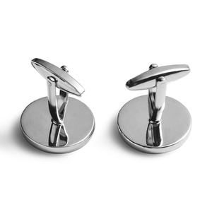 Mancuernillas Redondas de Esmalte Suave en Color Verde y Blanco, Precio Económico Directo de China - Product Image 5