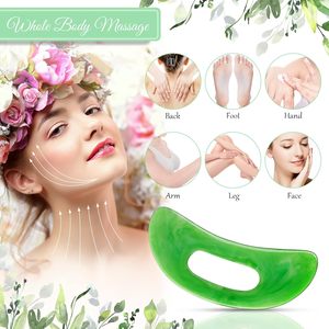 Set de Gua Sha Multifuncional, Herramienta de Masaje de Madera, Tabla con Forma de Peine para Raspado Facial y Corporal, Alivio del Estrés, Relajación, Regalo - Product Image 3