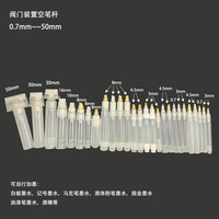 Stylos de peinture 15 mm Marqueur Permanent Acrylique Vide Marqueur Blanc Clair Marqueur Pointe Fine Marqueurs Rechargeables Vides