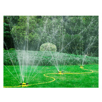 Outils d'arrosage de pelouse, arrosage automatique rotatif à 360 degrés pour jardin, pulvérisation d'eau et système d'irrigation