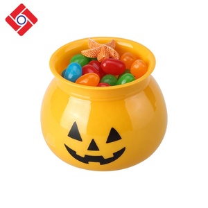 <span class=keywords><strong>Taza</strong></span> de gelatina desechable para Halloween, vaso de plástico con forma de bola decorativa para Festival, pudín, <span class=keywords><strong>calabaza</strong></span>, desierto, PS/PP - Product Image 1