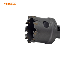 Foret à noyau en carbure de tungstène de qualité supérieure de 38 mm, scie cloche TCT pour l'acier inoxydable, le métal et l'aluminium