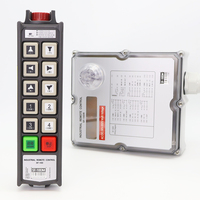 Control Remoto Inalámbrico Industrial de Doble Velocidad con 10 Botones, Resistente al Agua IP66, Accesorios para Grúas, Polipasto Eléctrico con Cable de Acero