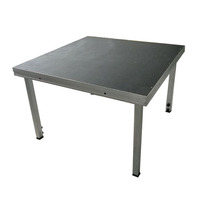 Scène de mariage modulaire portable en aluminium pour l'extérieur, structure de scène réglable en hauteur, podium de DJ portable, plateforme de scène pour événements, prix d'usine