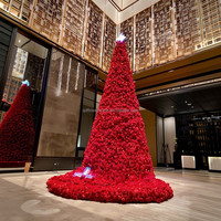 Usine En Vrac En Gros Haute Qualité Artificielle Unique Velours Roses Fleur Rouge Blanc Personnalisé Real Touch Rose Fleurs Décoratives