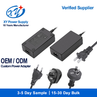Adaptateur 12V 2A, alimentation de bureau avec entrée C8 (figure 8), CE ETL Classe 2, usine au Vietnam pour l'électronique OEM