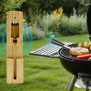 Lonnmeter không dây kỹ thuật số thịt Nhiệt kế nhà bếp điện tử thịt nướng nấu ăn Công cụ hiển thị nhiệt độ và ứng dụng - Product Image 2