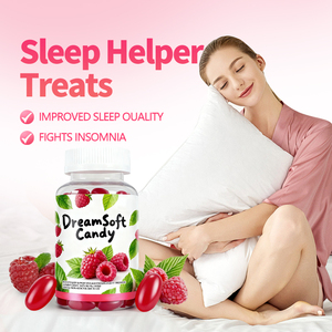 Gominolas de Melatonina con Vitaminas <span class=keywords><strong>para</strong></span> <span class=keywords><strong>Dormir</strong></span>, Suplemento Nutricional Halal, Etiqueta Privada Personalizada, Venta al Por Mayor de Dulces OEM - Product Image 1