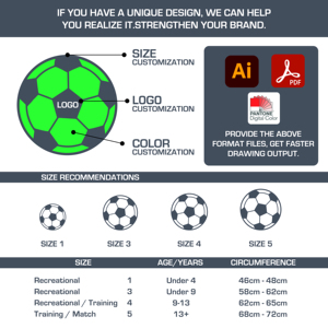 Ballons de football personnalisés 2026, cadeau promotionnel, entraînement de <span class=keywords><strong>match</strong></span>, PVC TPU PU, taille 3 4 5, cousus à la machine, thermocollés - Product Image 6