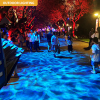 Proyector LED para Exteriores Aladdin IP65, Luz Blanca Fría Ra80, 5000 Lúmenes, Garantía de 2 Años, Efecto de Ondas de Agua