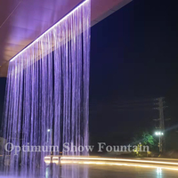 Support technique en ligne pour rideaux d'eau cascade à changement de couleur pour piscine, intérieur/extérieur, et jeux d'eau dansants pour la décoration de jardin