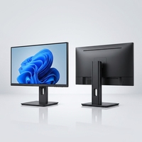 Moniteur d'ordinateur de bureau 24 pouces 1K FHD 144Hz IPS Écran en verre 1920x1080 pour la maison, le bureau et les postes de travail à distance