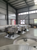 Tamis vibrant en acier inoxydable pour la transformation alimentaire, haute efficacité, grande capacité, usage industriel
