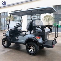 Voiture de golf électrique tout-terrain CAMP Off Road Club, 4 places, avec batterie au lithium 7,5 kW, pour le tourisme