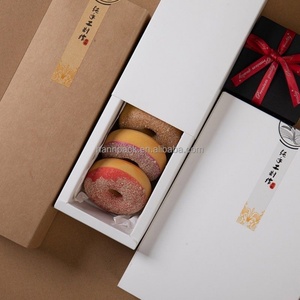 Wholesale Custom Design Square Cardboard <b>Box</b> Paper Foldable Drawer <b>Box</b> Packaging for Macaron <b>Cookies</b> Candy - Product Image 4