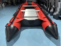 Bateau gonflable pliable de 3m pour 4 personnes, divertissement en plein air sur lac, rivière et mer au large