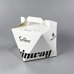 Sunshine Customized logo Birthday Packaging Cake Box Cardboard Cupcake Pastry Bakery Cake Paper Box - Product Image 1