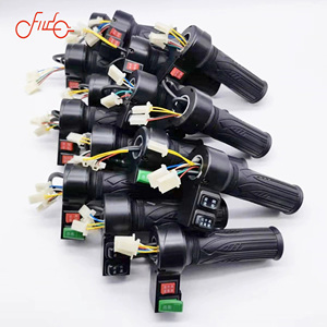 24V/36V/48V phổ Xe đạp điện xoắn ga về phía trước đảo ngược nút Xe tay ga điều khiển tốc độ xe máy chuyển đổi - Product Image 4