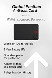 Thiết Kế Mới Phổ Làm Việc Với <span class=keywords><strong>Android</strong></span> Và IOS Chống Mất Thời Gian Thực Thẻ Ví Tracker Thẻ Finder - Product Image 5