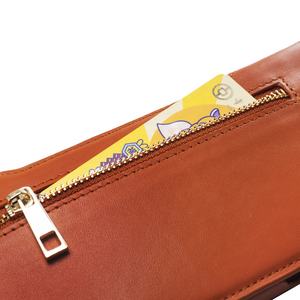 Funda de teléfono de cuero auténtico de lujo, billetera EMF con soporte Anti radiación, funda <span class=keywords><strong>abatible</strong></span> de cuero de vaca genuino, bolso para iPhone 12 y para Vertu - Product Image 6