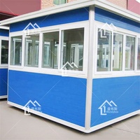 Cabines de garde préfabriquées portables à bas prix à vendre