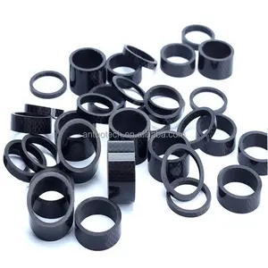 3k Carbon Fiber Headset Spacer Bicycle Washer Carbon Fiber Fork Washer Stem Spacers Sets