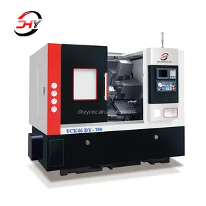 Dehai China large slant bed CNC lathe machine TCK46