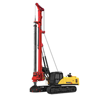Mesin Konstruksi YUCHAI YCR175E 40m Diameter Pengeboran 1.5m Rotary Drilling Rig