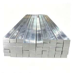 Barre plate en aluminium pur 1070 à haute conductivité, barre rectangulaire solide extrudée pour les pièces conductrices des armoires de distribution d'énergie - Product Image 2