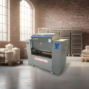 Máquina Misturadora de Massa para Samosa de 100kg / Misturador de Farinha Semi-Automático de 50L em Aço Inoxidável de Grau Alimentício - Product Image 5