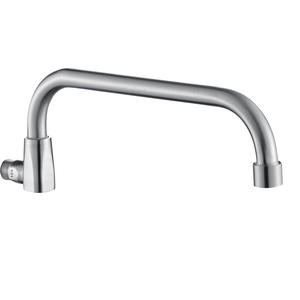 Grifo de Cocina Minimalista de Acero Inoxidable 304 Morning Dew, Grifo Giratorio de 25 cm y 30 cm para Montaje en Encimera, Ideal para Hoteles, Chefs y Restaurantes - Product Image 1