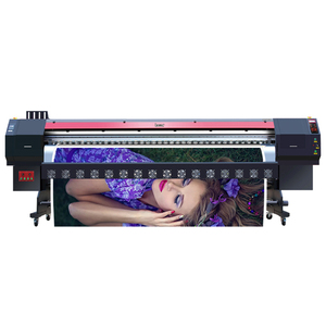 Locor 3.2M Máy In Định Dạng Lớn 10ft Ngoài Trời <span class=keywords><strong>Flex</strong></span> Banner Sinh Thái Dung Môi Giá Máy In - Product Image 1