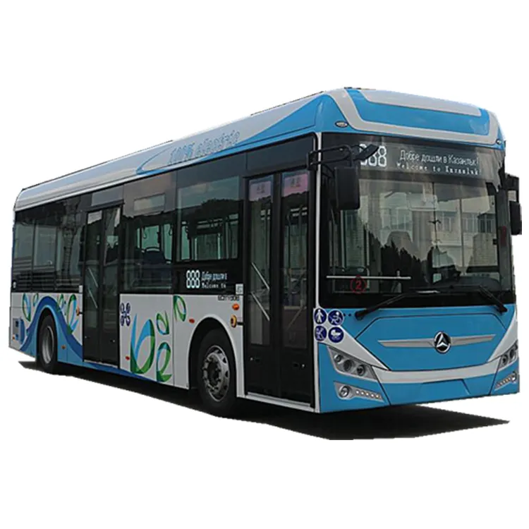 내마모성 바닥 가죽으로 승객을 운송하는 12 미터 대중 교통 버스 CNG 버스