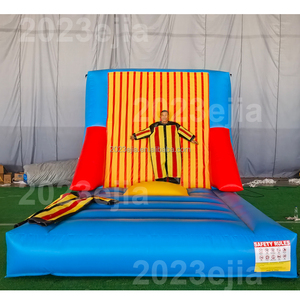 Mur gonflable de Velcro d'escalade de PVC extérieur en gros pour des locations extérieures de partie d'événement d'amusement d'enfants - Product Image 3