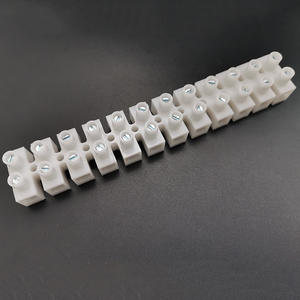 Langsha прямые продажи с фабрики PA16 клеммной колодки 12-контактный клеммный блок разъемов через винтовой зажим пуш-ап в Клеммная колодка - Product Image 5