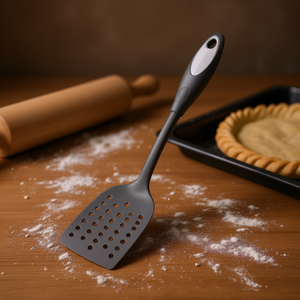 Espátula de Plástico con Orificios, No Tóxica, Apta para Lavavajillas, para Repostería y Pastelería - Product Image 3