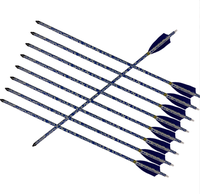 12 flèches de tir à l'arc vertes fluorescentes en fibre de carbone avec pointes remplaçables pour arc composé et arc classique, pour la chasse et l'entraînement