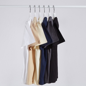 เสื้อยืดผู้ชายโลโก้สั่งทำพิเศษ เนื้อผ้าหนา 230GSM ผ้าฝ้าย 100% ทรงปกติ ระบายอากาศได้ดี แห้งเร็ว กันยับ สไตล์สตรีท - Product Image 5