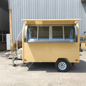 Camion de restauration rapide mobile extérieur chinois de 8 pieds avec remorque alimentaire fermée - Product Image 2