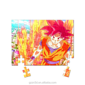<span class=keywords><strong>Puzzle</strong></span> <span class=keywords><strong>lenticulaire</strong></span> 3D de dessin animé DBZ personnalisé en plastique durable, amusant et interactif de type PET - Product Image 6
