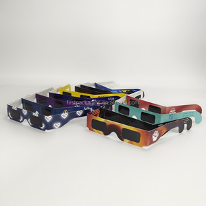 Lunettes de <span class=keywords><strong>soleil</strong></span> Solar <span class=keywords><strong>Eclipse</strong></span> à vue directe Couleur aléatoire Papier 3D Ombre de sécurité Anti-UV Yeux de protection Rayons de <span class=keywords><strong>soleil</strong></span> Produit matériel VR - Product Image 6