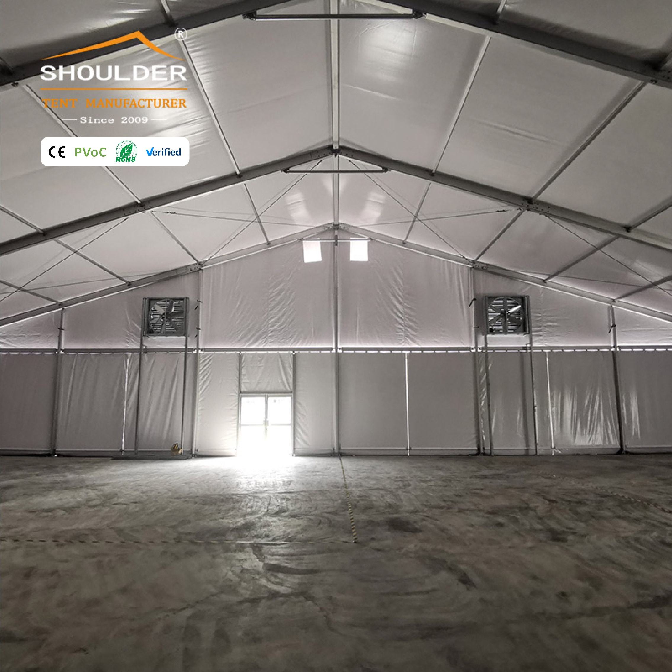 Industrial Storage Large Storage Tent Durable Outdoor Storage - Main Image