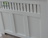 Cache-radiateur moderne blanc en MDF de haute qualité pour salon - Marque Timberlume - Vente en gros pour détaillants de bricolage EU/US - MOQ 10
