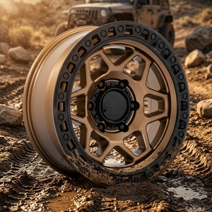 Jantes de camion <span class=keywords><strong>4x4</strong></span> tout-terrain - Jantes SUV SAVAGE pour F150 F250 - Jantes tout-terrain à fond profond en 20x10 20x12 22x12 - Product Image 4
