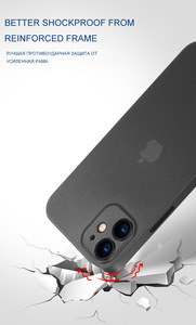 <span class=keywords><strong>0.3Mm</strong></span> PP Siêu Mỏng Sang Trọng Tùy Chỉnh Frosted Siêu Mềm Di Động Bảo Vệ Trường Hợp Đối Với <span class=keywords><strong>iPhone</strong></span> 15 Pro Max 11 12 13 14 Điện Thoại Di Động Trường Hợp - Product Image 4